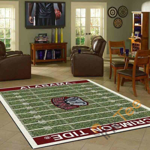 Alabama Crimson Tide Home Field Area Rug