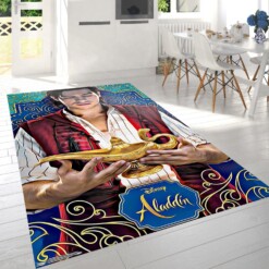 Aladdin Lamp Rug  Custom Size And Printing