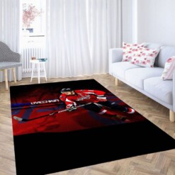 Alexander Ovechkin Washington Capitals Living Room Modern Carpet Rug