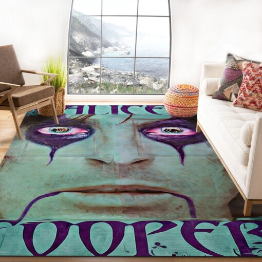 Alice Cooper The Inside Rug  Custom Size And Printing