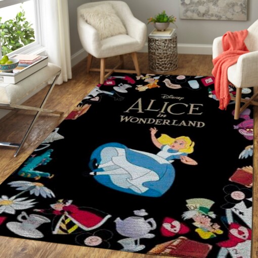 Alice In Wonderland Area Limited Edition Rug