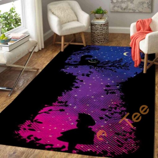 Alice In Wonderland Area Rug