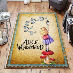 Alice In Wonderland Area Rug