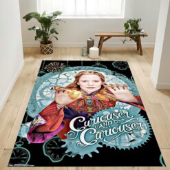 Alice Looking Glass Rug  Custom Size And Printing