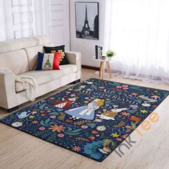 Alices Adventures In Wonderland Area Rug