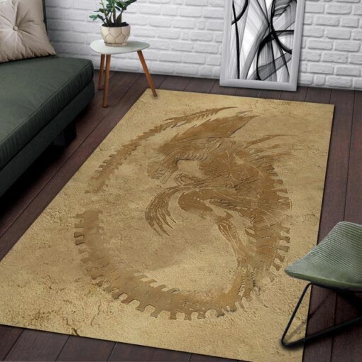 Alien Fossil Area Rug