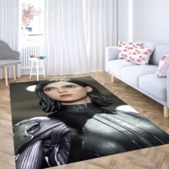 Alita Statue Carpet Rug