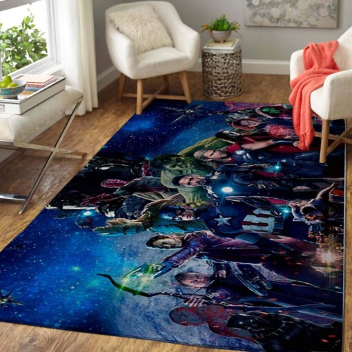 All Heroes Avengers Infinity War Area Limited Edition Rug