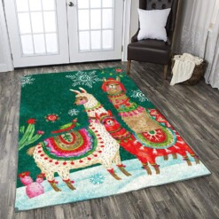 Alpaca Christmas Limited Edition Rug