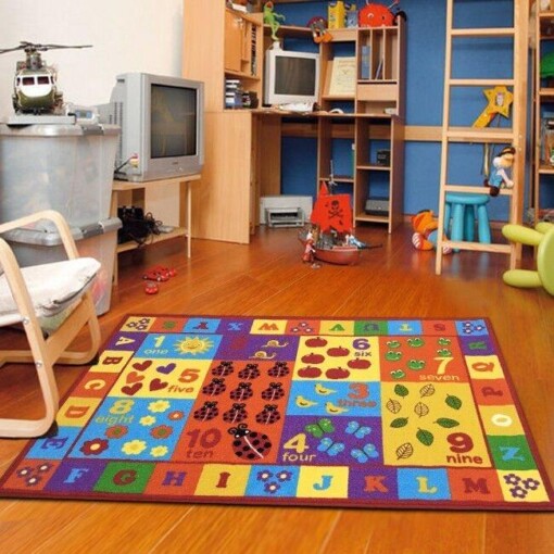 Alphabet Letter Limited Edition Rug