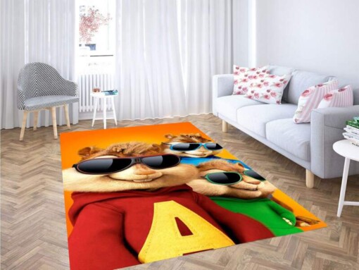 Alvin And The Chipmunks The Road Chip Carpet Rug