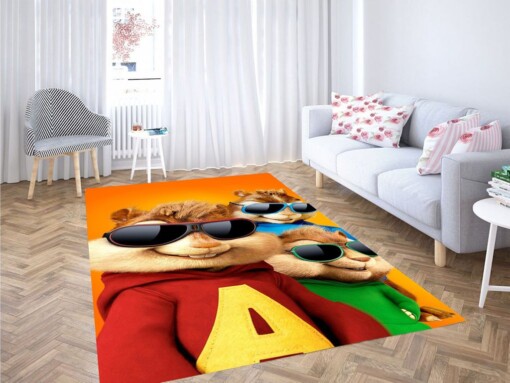 Alvin And The Chipmunks The Road Chip Living Room Modern Carpet Rug