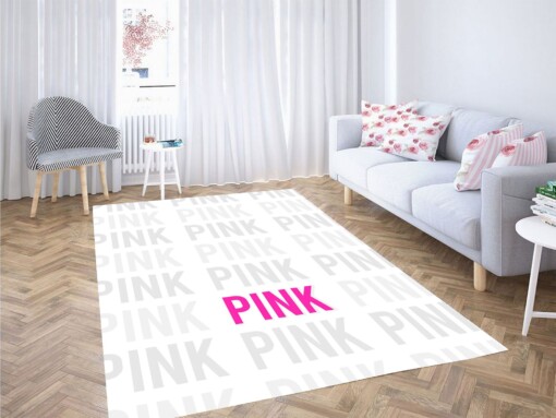 Always Pink Nation Faded Carpet Rug