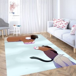 Always Sad Bojack Horseman Carpet Rug