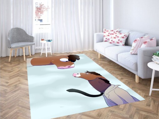 Always Sad Bojack Horseman Carpet Rug