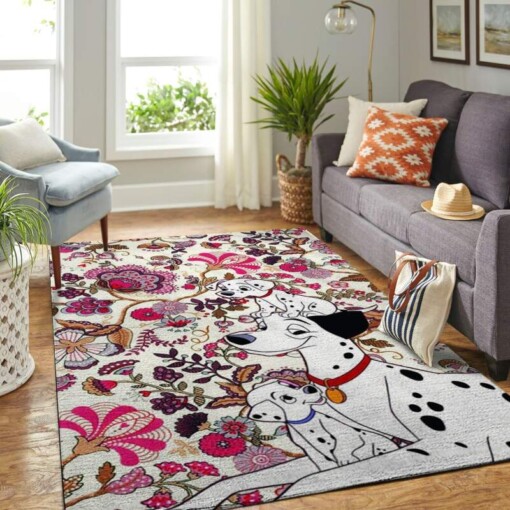 Dalmatians Disney Movie Living Room Area Rug