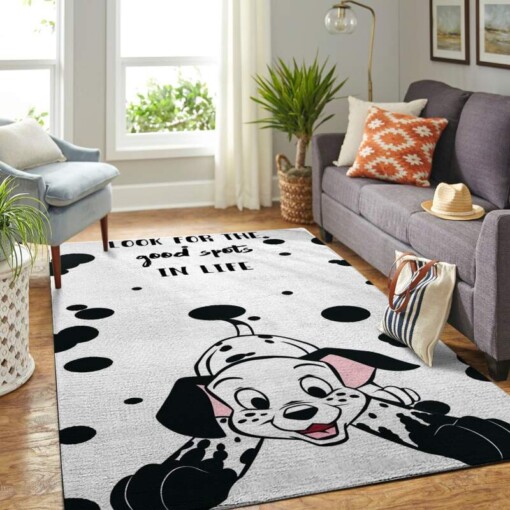 Dalmatians Disney Movie Living Room Area Rug
