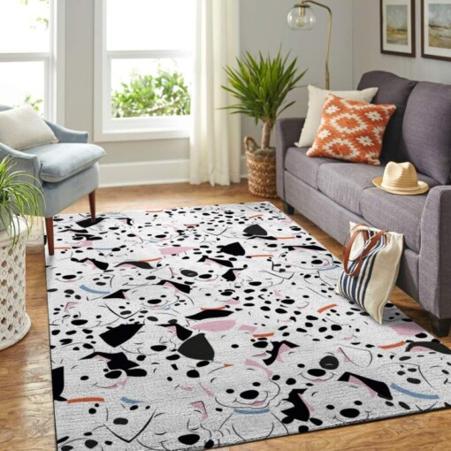 Dalmatians Disney Movie Living Room Area Rug