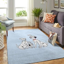 Dalmatians Disney Movie Living Room Area Rug