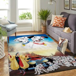 Dalmatians Disney Movie Living Room Area Rug