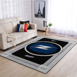 Akron Zips Living Room Area Rug