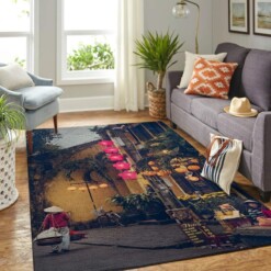 Amazing Landscape In Vietnam Living Room Area Rug