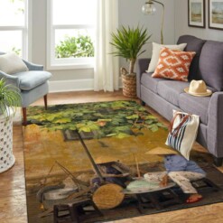 Amazing Landscape In Vietnam Living Room Area Rug