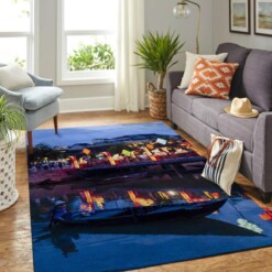 Amazing Landscape In Vietnam Living Room Area Rug