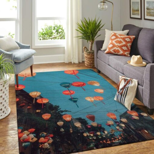 Amazing Landscape In Vietnam Living Room Area Rug