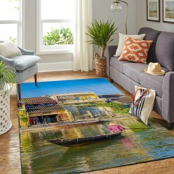 Amazing Landscape In Vietnam Living Room Area Rug