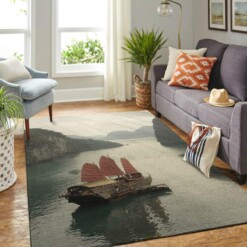 Amazing Landscape In Vietnam Living Room Area Rug