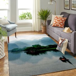 Amazing Landscape In Vietnam Living Room Area Rug