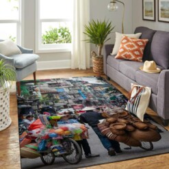 Amazing Landscape In Vietnam Living Room Area Rug