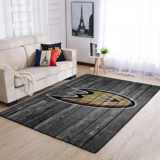 Anaheim Ducks Living Room Area Rug