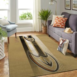 Anaheim Ducks Living Room Area Rug