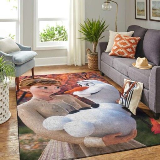 Anna Frozen Living Room Area Rug