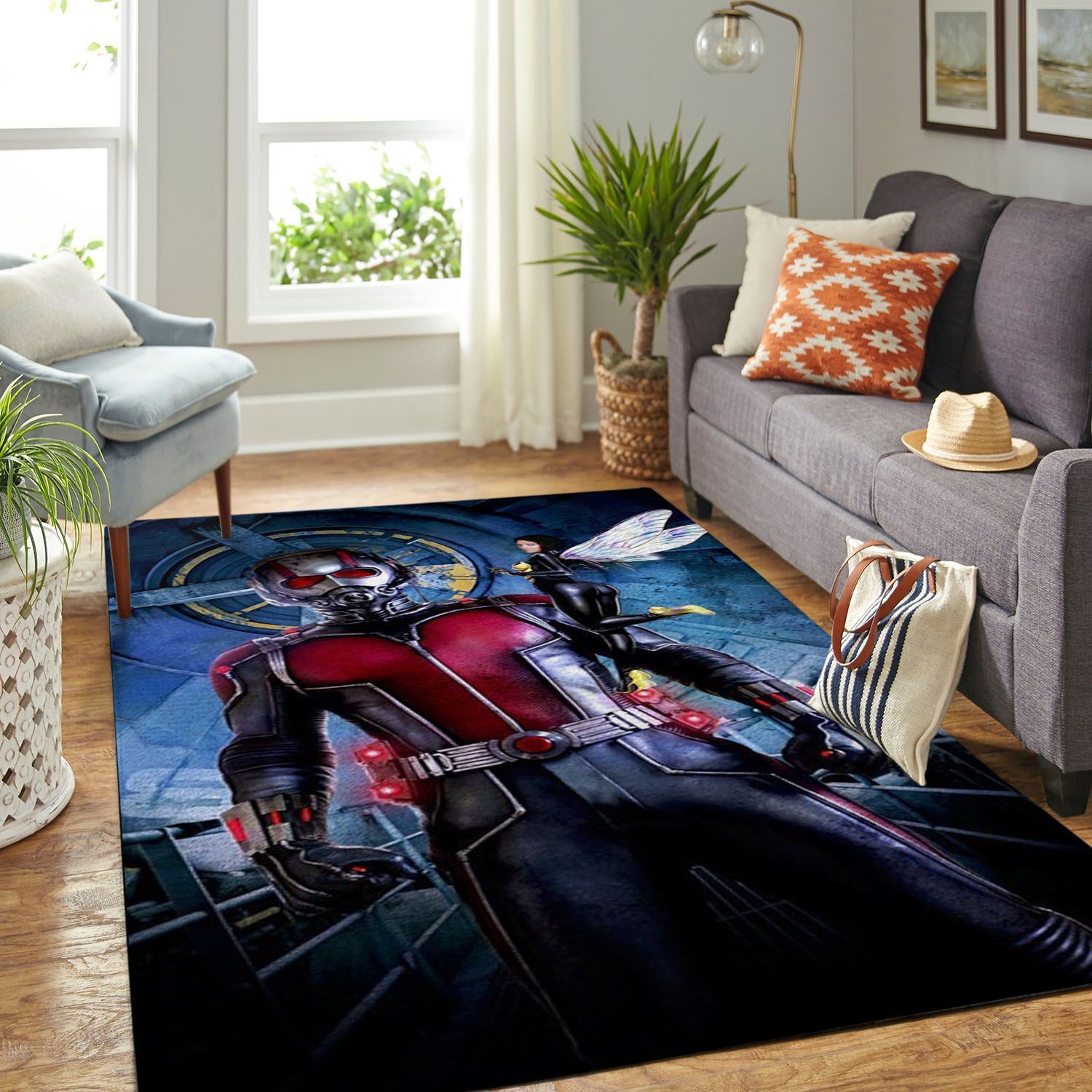 Ant Man Living Room Area Rug