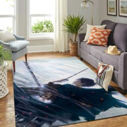 Aot-attack On Titan Living Room Area Rug