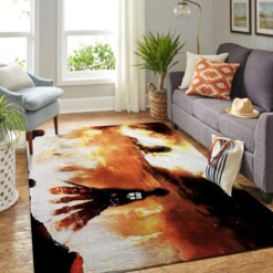 Aot-attack On Titan Living Room Area Rug