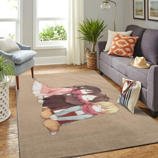 Aot-attack On Titan Living Room Area Rug