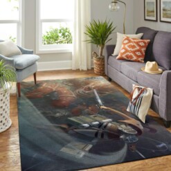 Aot-attack On Titan Living Room Area Rug