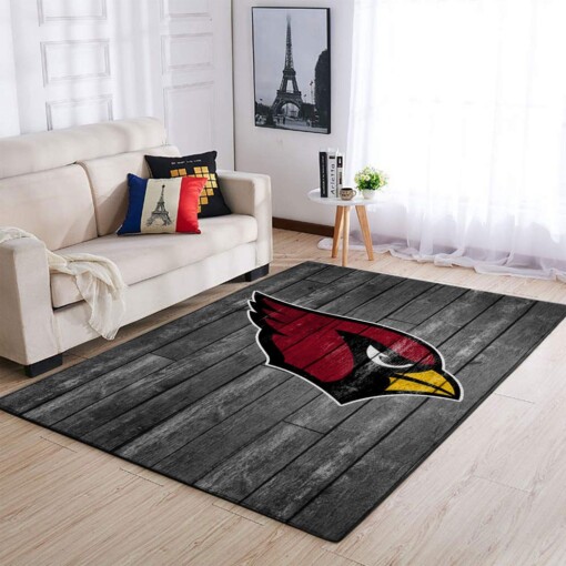 Arizona Cardinals Living Room Area Rug