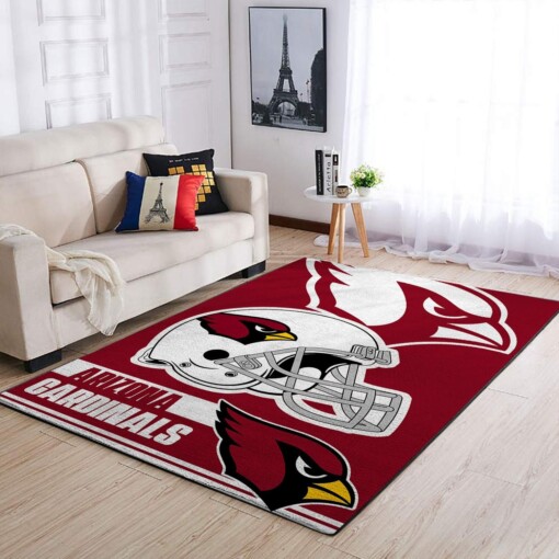 Arizona Cardinals Living Room Area Rug