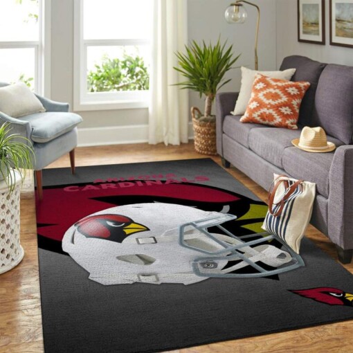 Arizona Cardinals Living Room Area Rug