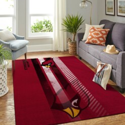 Arizona Cardinals Living Room Area Rug