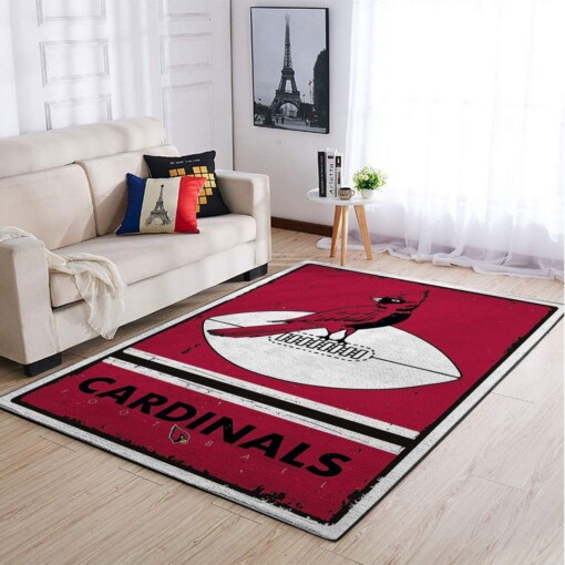 Arizona Cardinals Living Room Area Rug