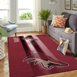 Arizona Coyotes Living Room Area Rug