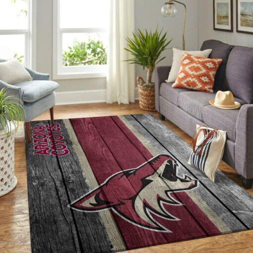 Arizona Coyotes Living Room Area Rug