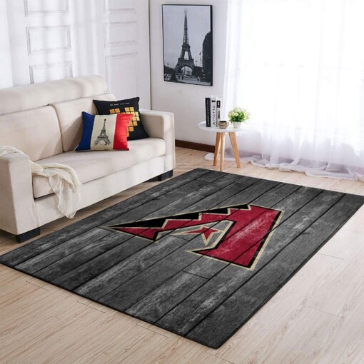 Arizona Diamondbacks Living Room Area Rug