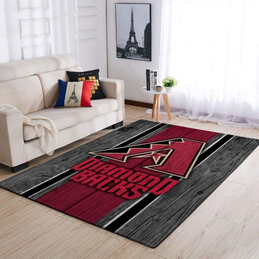 Arizona Diamondbacks Living Room Area Rug